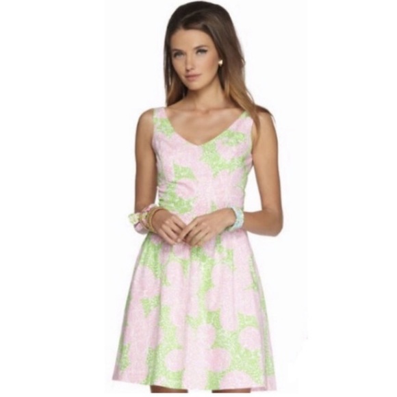 Lilly Pulitzer Lexington Limeade Cheat Ya Dress - Picture 8 of 8